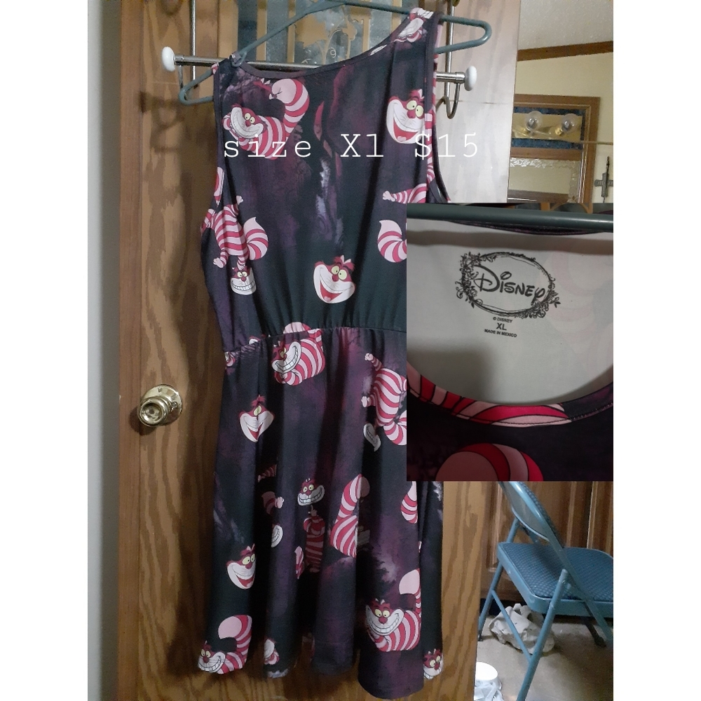 SOLD Disney Cheshire Cat dress